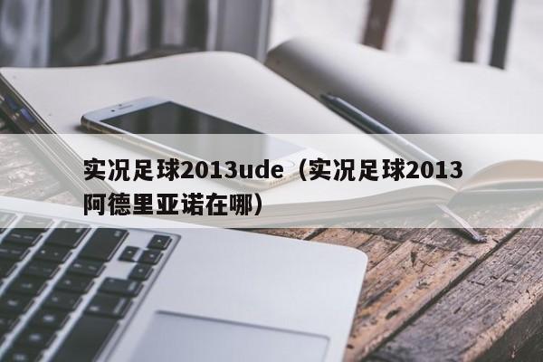 实况足球2013ude（实况足球2013阿德里亚诺在哪）