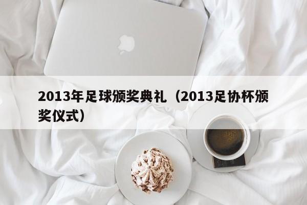 2013年足球颁奖典礼（2013足协杯颁奖仪式）