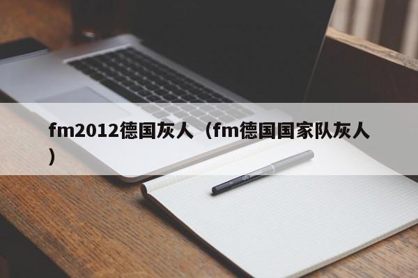 fm2012德国灰人（fm德国国家队灰人）