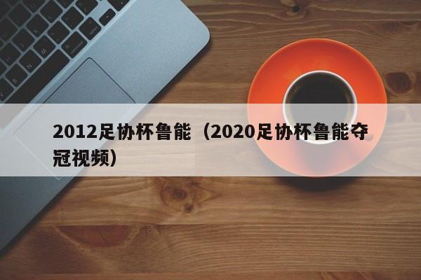 2012足协杯鲁能（2020足协杯鲁能夺冠视频）